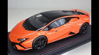 118 MR Collection Lamborghini Huracan Tecnica Arancio Xanto [upl. by Tonkin319]