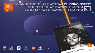 JBL Playlist Bocina inalmbrica con Chromecast integrado y Conexión Spotify [upl. by Yaluz]