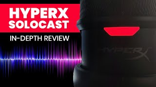 HyperX SoloCast Mic Review  w Sample Recordings amp Noise Reduction [upl. by Egedan]