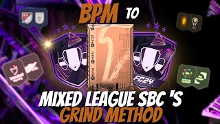 How to complete BPM to MIXED LEAGUE SBC  GRIND [upl. by Analah951]