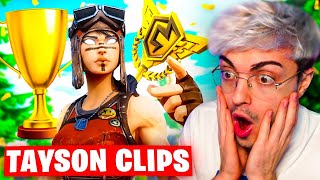 Los MEJORES CLIPS de TAYSON de TODA la HISTORIA de FORTNITE [upl. by Edniya314]