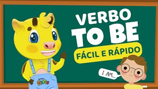 O VERBO TO BE  AULA DE INGLÊS  APRENDER INGLÊS FÁCIL E RÁPIDO [upl. by Tareyn]