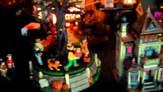 Halloween Village Dept 56 and Lemax [upl. by Attelahs284]