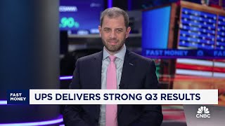 UPS cleared a low bar in Q3 says Barclays Brandon Oglenski on his downgrade [upl. by Meyer152]