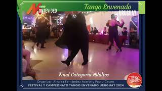 FINAL Categoria Adultos Festival Tango Envenado Uruguay Copa Montevideo [upl. by Scarrow]