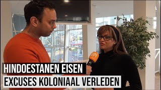 HINDOESTANEN EISEN EXCUSES VOOR KOLONIAAL VERLEDEN [upl. by Norm957]