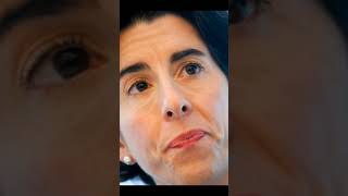 RESIGN Gina Raimondo Secretary of Commerce should resign immediately for her Dangerous rhetoric [upl. by Ahtreb]