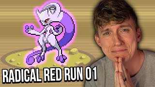 HARDEST PART OF THE GAME Pokemon Radical Red Run 01 [upl. by Arriaes403]