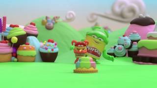 PlayDoh US  Animation  Cake Mountain [upl. by Hime]