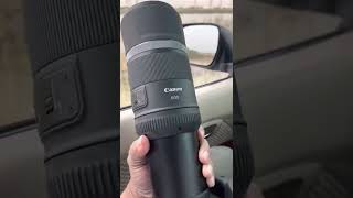 Canon RF 600mm f11 Hands on review [upl. by Ahsekin691]