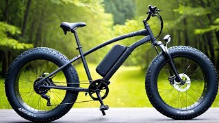 Best Fat Tire Electric Bikes 2024 Tough call but theres a CLEAR winner [upl. by Georgia]