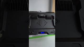 NYK Blackhole RGB Heat Suction Cooler Cooling Pad 2 Fan with LCD Display X10part 2 nyk nyksby [upl. by Elbart]