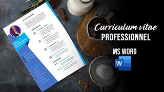 Comment créer un CV Pro en Ms Word pas à pas et non saute saute [upl. by Rosenblatt]