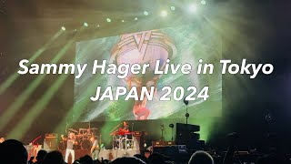 【Sammy Hager】Sammy Hager The Best of All Worlds 2024 Tour Tokyo JAPAN サミーヘイガー [upl. by Viens]