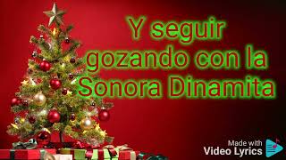 La Sonora Dinamita  Arbolito De navidad Letra [upl. by Ellehcir534]