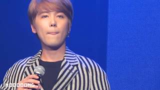 140920 Leehongki Nanjing Fanmeeting  Still  Im saying [upl. by Ailis169]