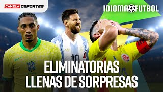 Las ELIMINATORIAS SUDAMERICANAS están MÁS PAREJAS que NUNCA I Idioma Futbol [upl. by Notsej]