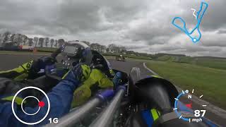 Division 1 Superkart  Cadwell Park Race 1 [upl. by Nerwal]