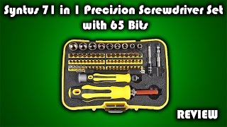 Syntus 71in1 Precision Screwdriver Set Review [upl. by Roi]