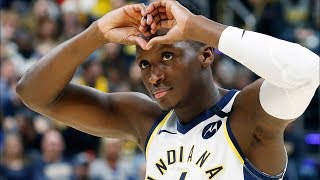 Victor Oladipo Returns Forces OT With Clutch 3 201920 NBA Season [upl. by Olnek149]