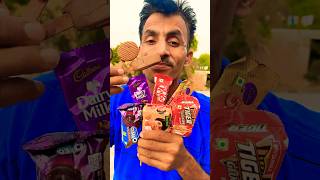 Oreo Dhoni biscuit 🍪 aur Kitkat chocolate 🍫parlegtigerglucosemunch5050baroneappyshortfeed [upl. by Arrec]