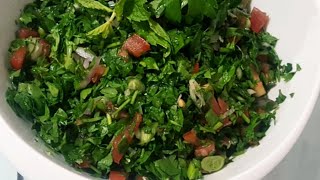 HEALTHY PARSLEY SALAD  PARSLEY SALAD RECIPE  Kanamit Gid [upl. by Rex]