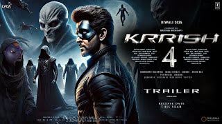 KRRISH 4  Announcement Trailer  Hrithik Roshan  Nora Fatehi  Vivek Oberoi  New Movie 2024 [upl. by Eylsel]