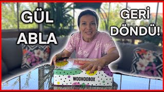 GÜL ABLA GERİ DÖNDÜ WOOHOOBOX OKULA DÖNÜŞ SÜRPRİZ KUTU AÇTI BACK TO SCHOOL 2022 Dobişko Tv [upl. by Abihsot]