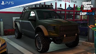 GTA V ONLINE Robo a Mc Tony  Vapid Caracara 4x4  Chop Shop PS5 [upl. by Stearn830]