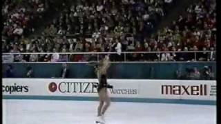 Tonya Harding LP 1992 World Figure Skating Championships [upl. by Rivalee559]