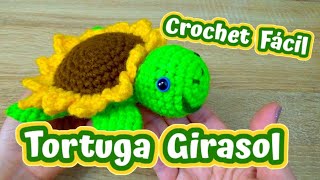 Tortuga Girasol Amigurumi paso a paso [upl. by Yanrahs]