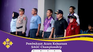 Pembukaan acara Kejuaraan SAGC Championship Bertempat di Stadion Atletik Linggabuana Ciamis [upl. by Lerrej]