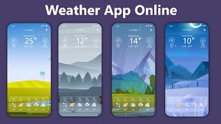 Weather App Android Studio Kotlin MVVM Project tutorial  Weather App Kotlin Programming [upl. by Wein]