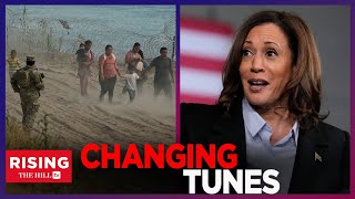 Erin Burnett Calls Out Kamala Harris For SUPPORTING FarLeft Gender Transition For MIGRANTS In 2019 [upl. by Ahsaelat676]