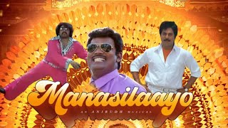 Manasilayo Song Dance Mix  Rajinikanth  Manju Warrier  AR Edits  manasilayo [upl. by Standish986]