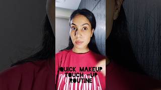 Quick Makeup 🤩 💄 Touch Up Routine youtube makeup shorts ashortaday [upl. by Anrev884]