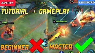 🐎 Quick Leomord Tutorial  Dominating Gameplay Top Global Leomord Avory  Mobile Legends [upl. by Boy]