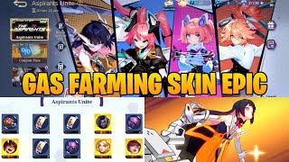 GAS FARMING BANYAK SKIN EPIC DI EVENT ASPIRANT TERBARU MOBILE LEGENDS [upl. by Samaria]