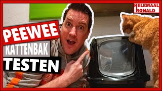 PEEWEE KATTENBAK SYSTEEM REVIEW  Een geurloze kattenbak die je niet hoeft schoon te maken [upl. by Aivatnwahs122]