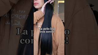 Pelo lacio vs Pelo ondulado  Pelo rizado 😭 haircare curlyhair straighthair [upl. by Ianahs]