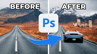 How to Add Objects To a Photo in Photoshop with Generative Fill AI Tutorial [upl. by Norihs]