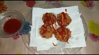 Veg Noodles Pakora  Noodles Balls Recipe  Thousand Foods [upl. by Burnley375]