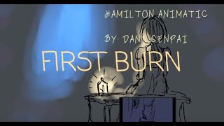 First Burn Hamilton Animatic [upl. by Sardse]