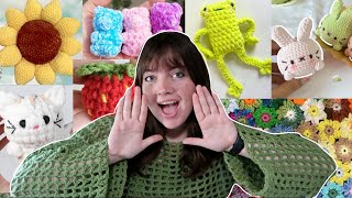 50 easy NO SEW crochet projects with FREE patterns beginner friendly [upl. by Ardnek]