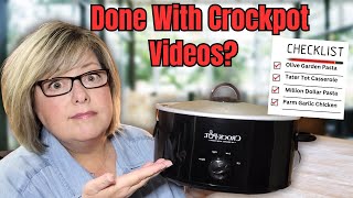 The ONLY CROCKPOT RECIPES Youll Ever Need Will This Be Your Last Slow Cooker Video [upl. by Decker]