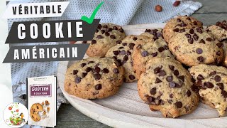 Comment faire un vrai cookie américain moelleux  Ma p’tite recette [upl. by Notnyw457]