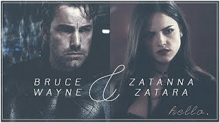 bruce wayne amp zatanna zatara  hello [upl. by Nycila]