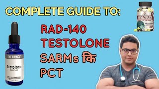 Doctor Explains RAD 140 TESTOLONE  Complete guide to SARMs [upl. by Jeroma658]