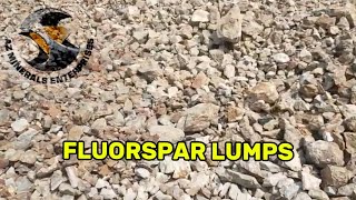 Fluorspar Lumps  AZ MINERALS ENTERPRISES exporter minerals mines [upl. by Jaela939]