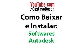 Como Baixar e Instalar 3 AutoCAD ou qualquer outro software Autodesk [upl. by Lehsar]